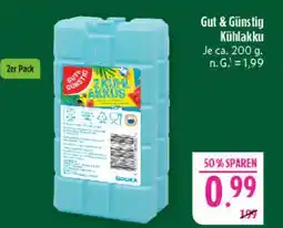 Marktkauf Gut & günstig kühlakku Angebot