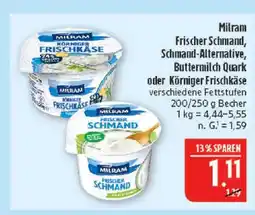 Marktkauf Milram frischer schmand Angebot