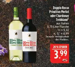Marktkauf Doppio rosso primitivo merlot Angebot