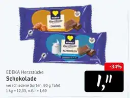 KONSUM Edeka herzstücke schokolade Angebot