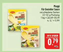Marktkauf Maggi für genießer sauce Angebot