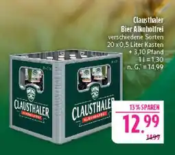 Marktkauf Clausthaler bier alkoholfrei Angebot