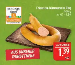Marktkauf Fränkische leberwurst im ring Angebot