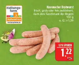 Marktkauf Hausmacher bratwurst Angebot