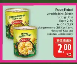 Marktkauf Erasco erbsen-eintopf hubertus Angebot