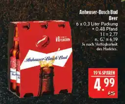 Marktkauf Anheuser-busch bud beer Angebot