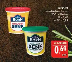 Marktkauf Born scharfer senf Angebot