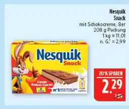 Marktkauf Nesquik snack Angebot