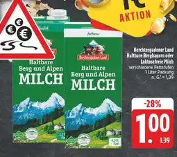 Edeka Berchtesgadener land haltbare berg und alpen milch Angebot