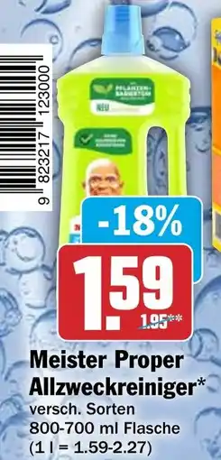 HIT Meister Proper Allzweckreiniger Angebot