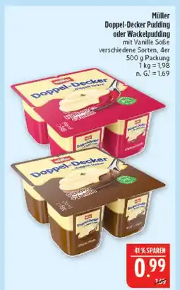 Marktkauf Müller doppel-decker pudding Angebot