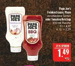 Marktkauf Papa joe's knoblauch feinkostsauce Angebot