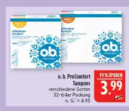 Marktkauf O.b. procomfort tampons Angebot