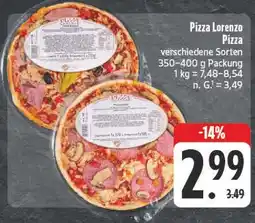 Edeka Pizza lorenzo pizza Angebot