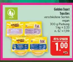Marktkauf Golden toast toasties Angebot