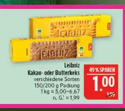 Marktkauf Leibniz kakao keks Angebot