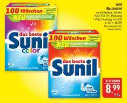 Marktkauf Sunil colorwaschmittel Angebot