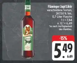 Edeka Fläminger jagd likör Angebot