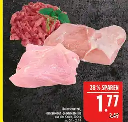 Marktkauf Kalbsschnitzel, -braten oder -geschnetzeltes Angebot