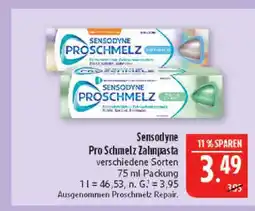 Marktkauf Sensodyne pro schmelz zahnpasta Angebot