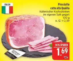 Marktkauf Prosciutto cotto alta qualita Angebot