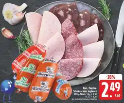 Edeka Bierwurst Angebot