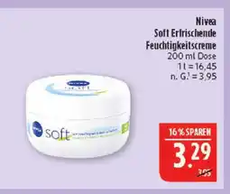 Marktkauf Nivea soft erfrischende feuchtigkeitscreme Angebot