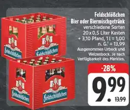 Edeka Feldschlößchen bier oder biermischgetränk Angebot