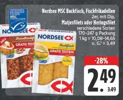 Edeka Nordsee msc backfisch Angebot