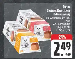Edeka Purina gourmet revelations katzennahrung Angebot