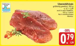 Edeka Schweinehüftsteaks Angebot