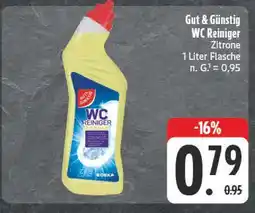 Edeka Gut & günstig wc reiniger zitrone Angebot