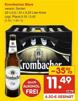 Netto Marken-Discount Krombacher biere Angebot