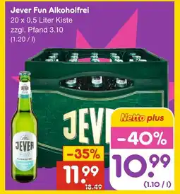 Netto Marken-Discount Jever fun alkoholfrei Angebot