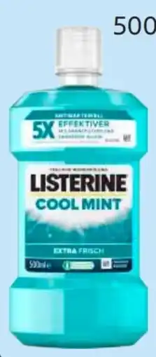 Edeka Listerine Mundspülung Cool Mint Angebot