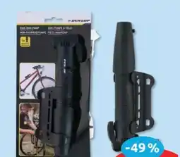 Budni Dunlop Mini-Fahrradpumpe Angebot