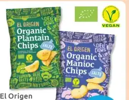 Budni El Origen Bio Kochbananen Chips Vegan Angebot