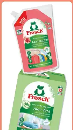 Budni Frosch Waschmittel Angebot