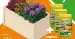 Globus Baumarkt Hochbeet + Substral Naturen Hochbeeterde Set Angebot