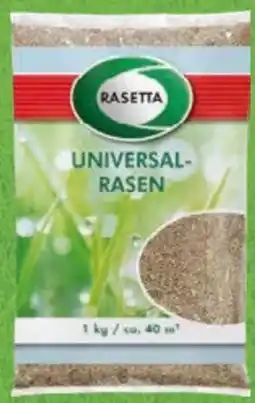 Globus Baumarkt Rasetta Qualitäts-Rasensamen Universal Angebot