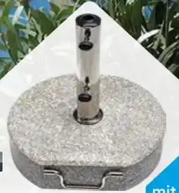 Globus Baumarkt Primaster Granit Schirmständer Angebot