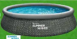 Globus Baumarkt Summer Waves Pool-Set Dark Herringbone Angebot