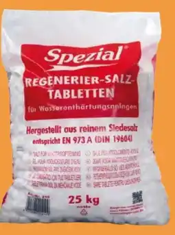 Globus Baumarkt Spezial Siede-Salztabletten Angebot