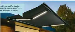 Hellweg Durabil Vollkassettenmarkise mit LED-Beleuchtung Angebot