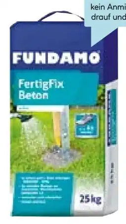 Hellweg Fundamo FertigFix Beton Angebot