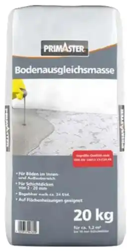 Globus Baumarkt Primaster Bodenausgleichsmasse Angebot