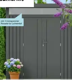 Hellweg Durabil Metall-Gerätehaus Mauritius Angebot