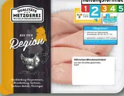 REWE Metzgerei Wilhelm Brandenburg Hähnchen Minutenschnitzel Angebot