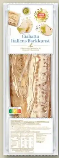 REWE Rewe Feine Welt Italiens Backkunst Angebot