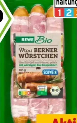 REWE Rewe Bio Mini Berner Würstchen Angebot
